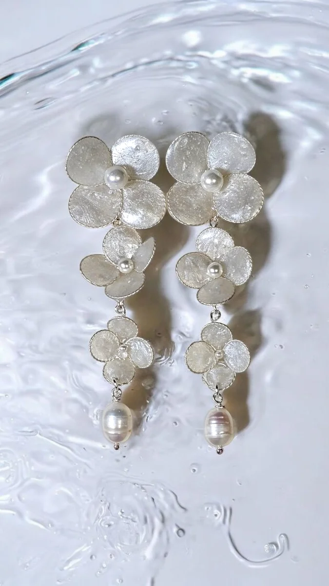 Boucles d'oreilles "Sybille" L