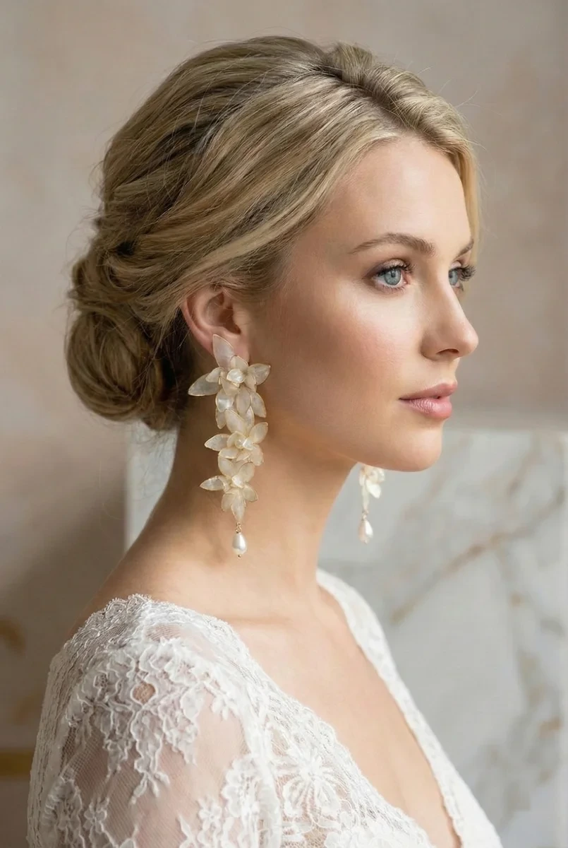 Boucle d'oreille Ève