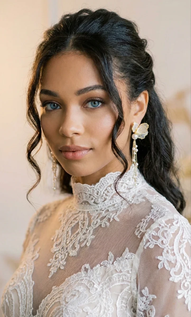 Boucles d'oreilles "Victorine" long
