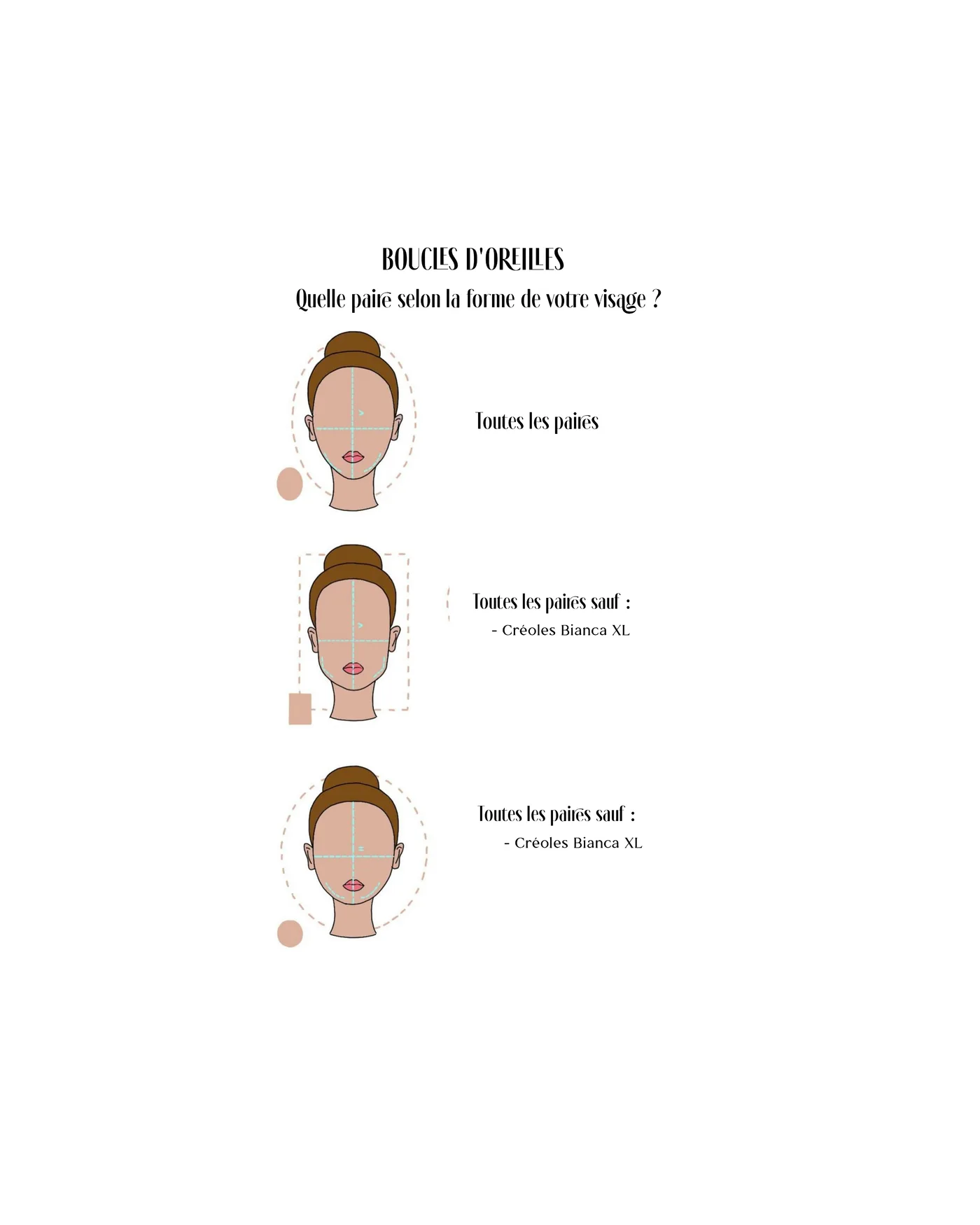 Comment choisir ses boucles d'oreilles selon la forme de votre visage ?