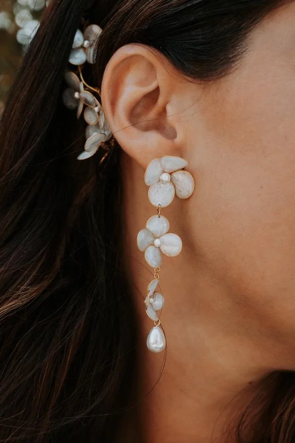 Boucles d'oreilles "Sybille" L