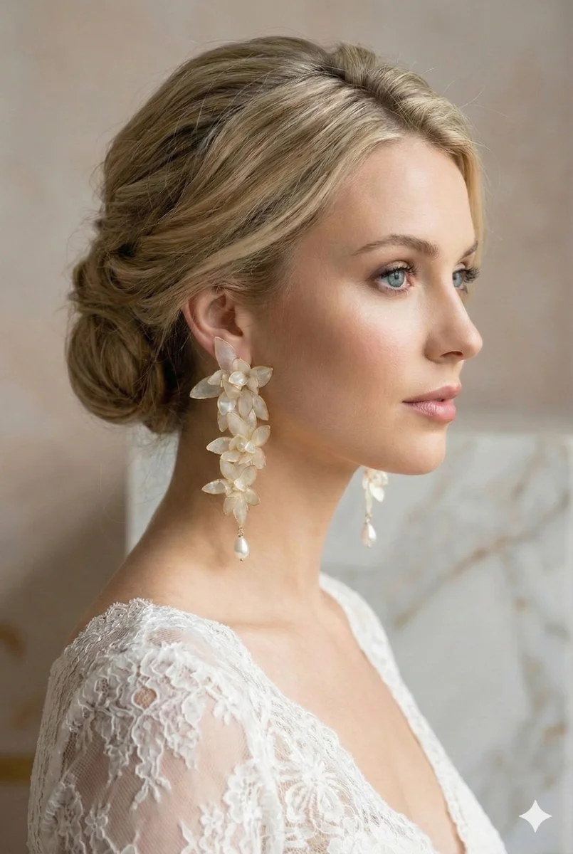 Boucle d'oreille Ève