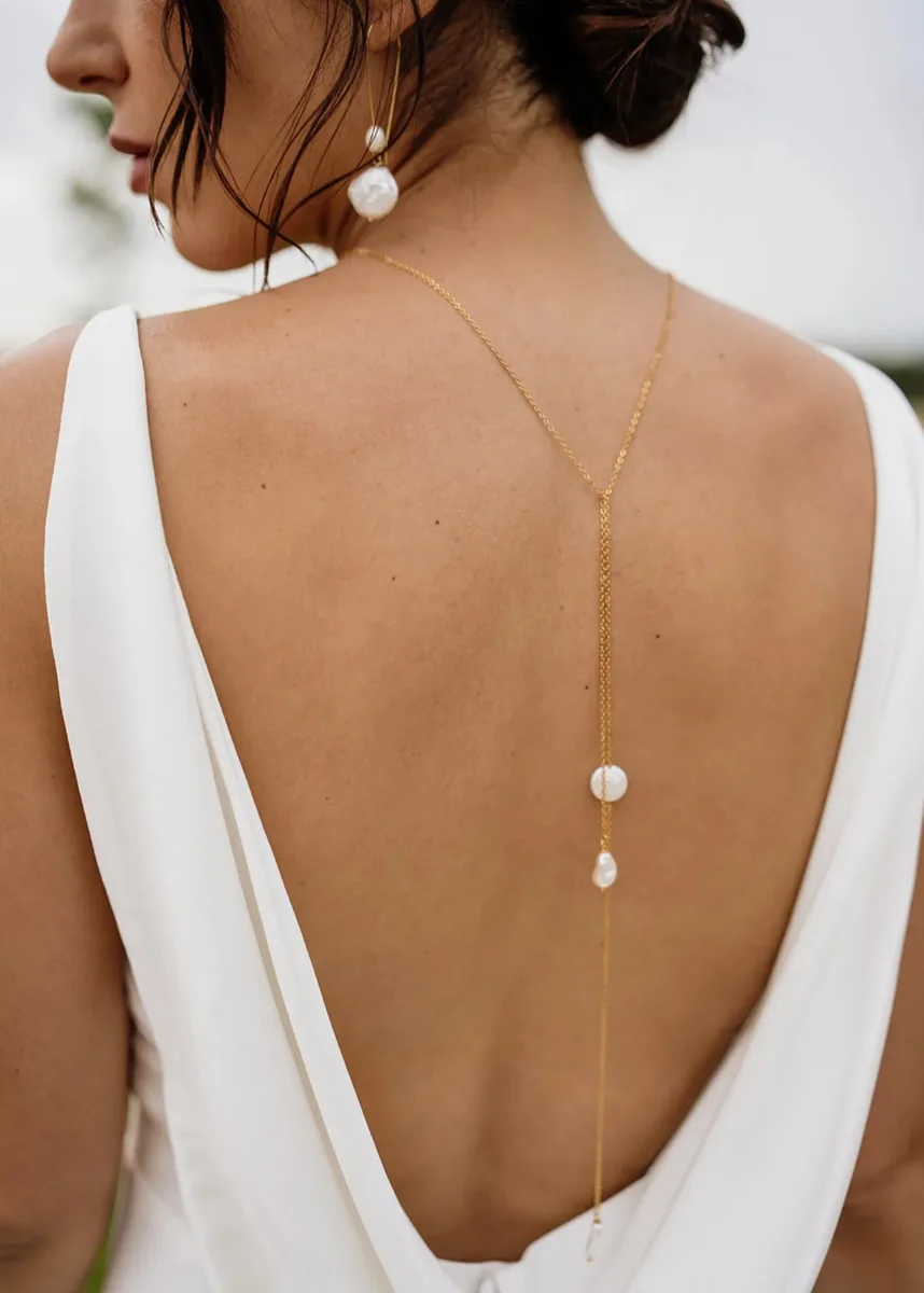 Collier de dos "Yvette"