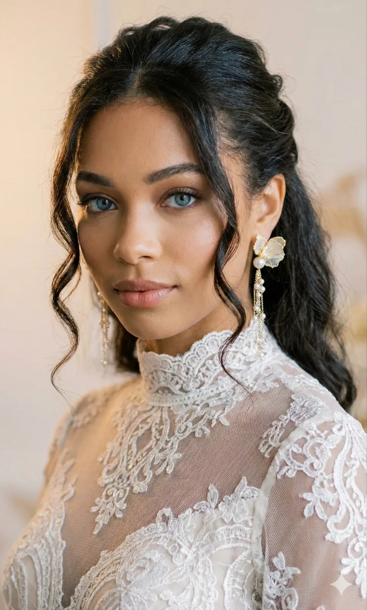 Boucles d'oreilles "Victorine" long